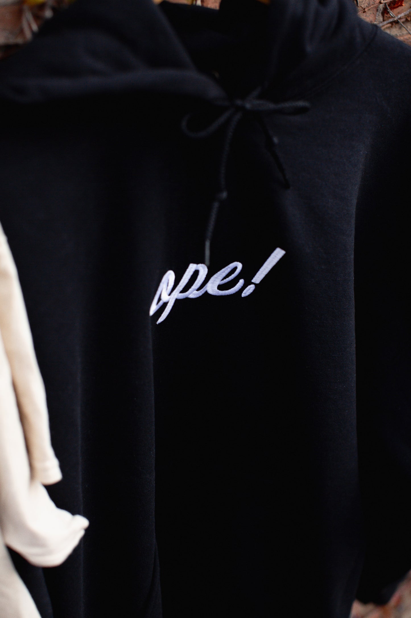 Ope! Embroidered Hoodie