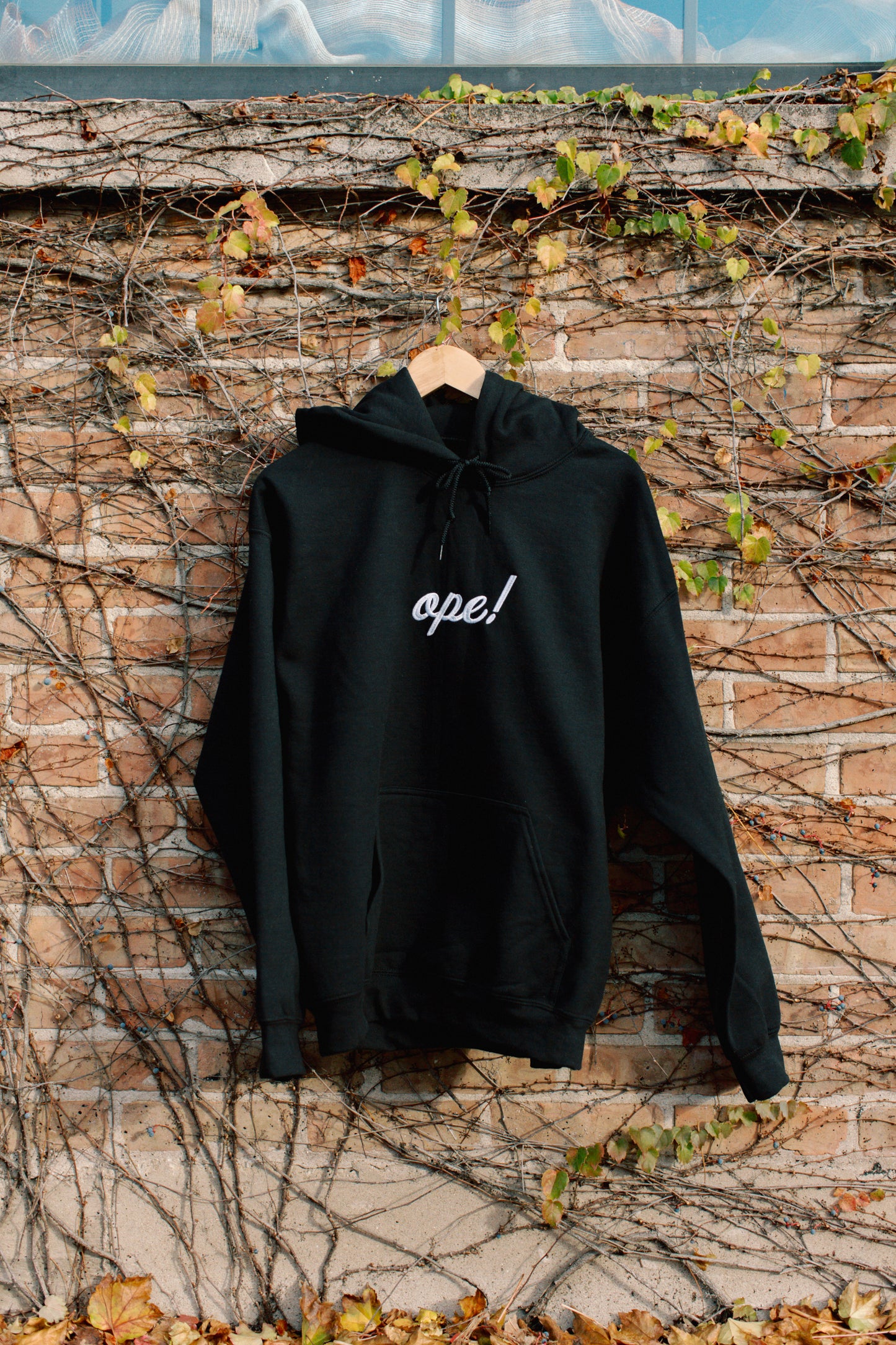 Ope! Embroidered Hoodie